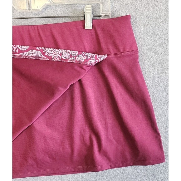 Tommy Bahama Womens Tennis & Golf Skort Size XL Raspberry Pink Stretch Pockets - Picture 4 of 8